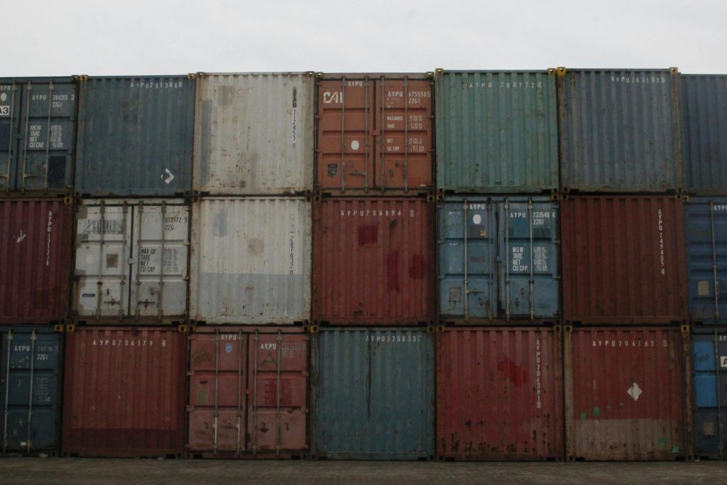 storage for shipping containers